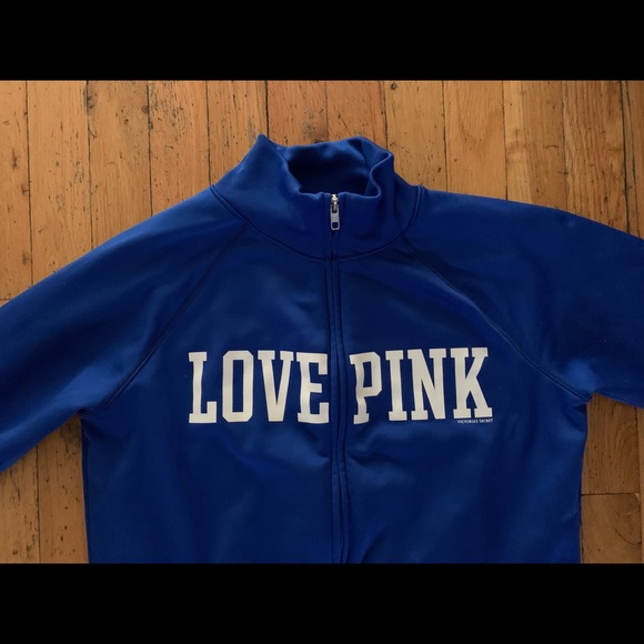 University of Kentucky (UK) & PINK Zip-up Sweater - Picture 2 of 5
